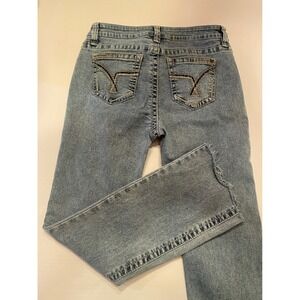 Vigoss Marley Bootcut Jeans Size 5/27 27" Inseam Raw Hem
